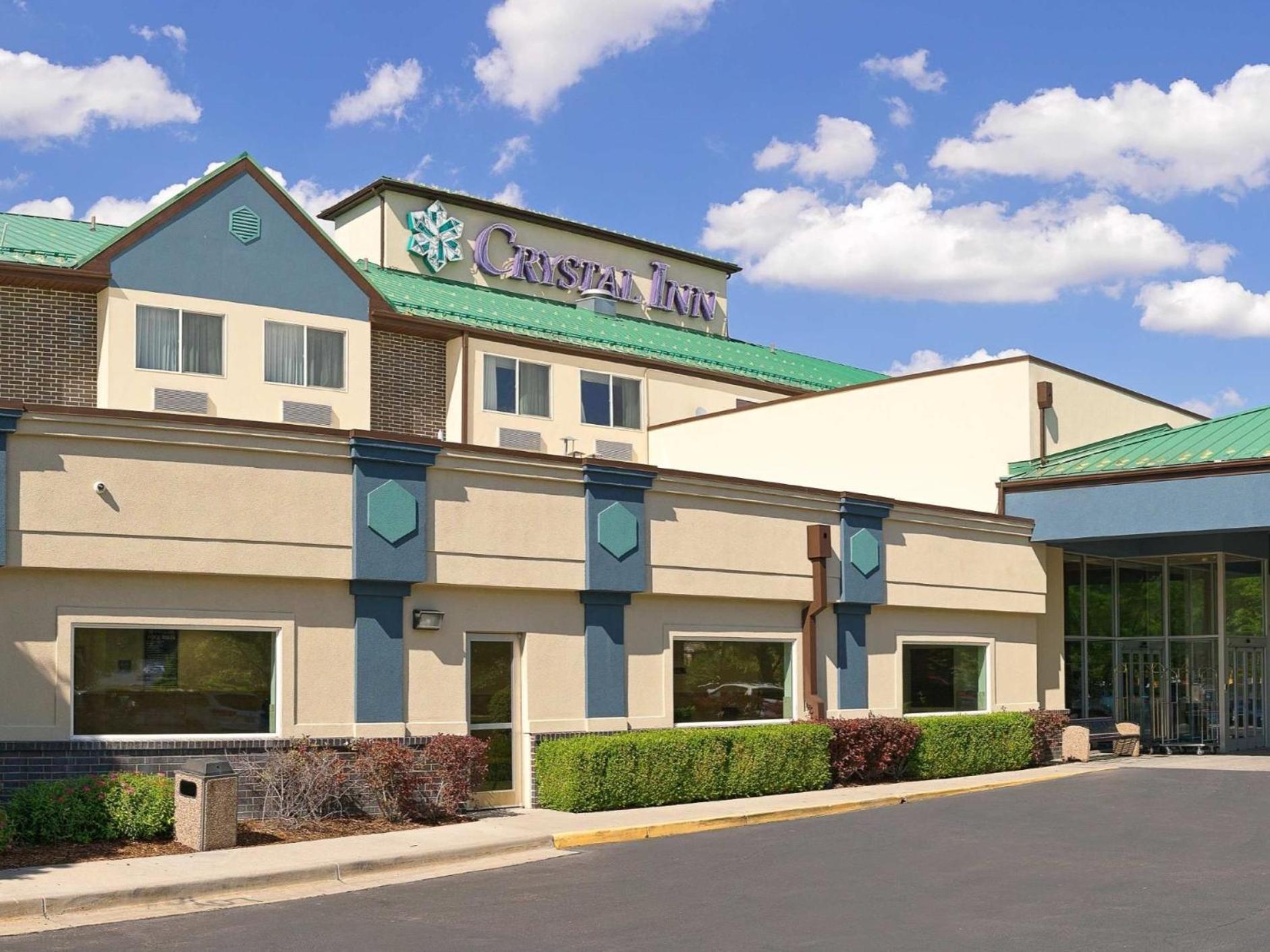 Crystal Inn Hotel & Suites - West Valley City Exterior foto